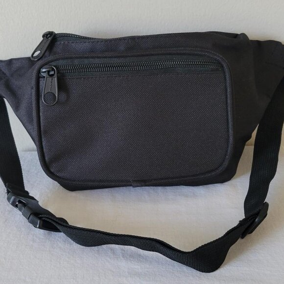 Dickies 3-Pocket Black Canvas Waist/Fanny Pack - Picture 1 of 9
